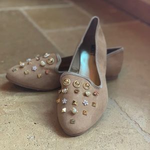 💖 NWOT Mixit Jeweled Flats - Cute!